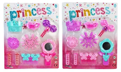 Produktbild von 2 Stück Beauty Spielset für Mädchen "Prinzessin"