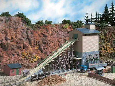 Produktbild von Auhagen 12266 - Altes Splitt- und Schotterwerk