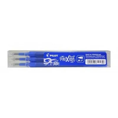 Image de Pilot - Rollerpenvulling Pilot Frixion BLS -Fr7 M Blue | Mettre un 3 -pièce | 12 pièces