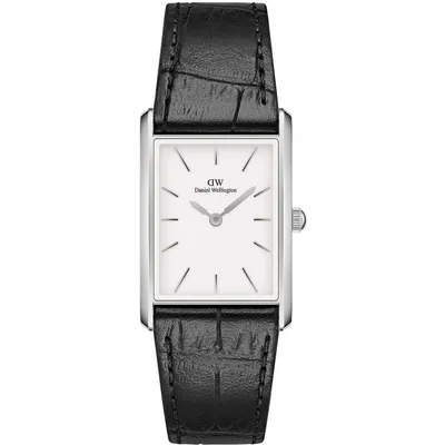 Obrázok produktu pre Daniel Wellington Dámske hodinky Bound Black Crocodile Silver 24