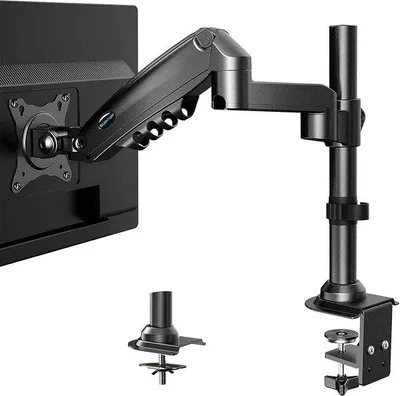 Produktbild von Verstellbarer Monitorarm für 13-32 Zoll Bildschirm, höhenverstellbar, drehbar, 91 kg Tragkraft