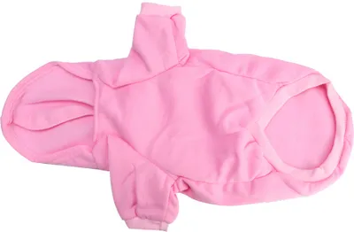 Obrázok produktu pre Roztomilý zvierací sveter, polyesterová zimná bunda s kapucňou, pre psy/mačky, ružová M