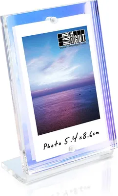 Produktbild von Bilderrahmen Acryl transparent klar hochglanzDekorahmen 7x10,5 cm