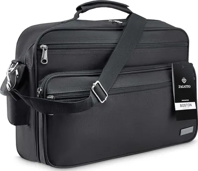 Obrázek produktu pro Pánská taška přes rameno postbag pevná, městská aktovka na dokumenty,ZAGATTO, elegantní taška pro práci, A4, taška s popruhem, 29x43x19 / ZG142