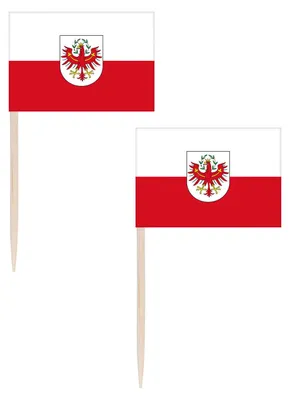 Produktbild von 500x Fahnenpicker "Tirol" 6.8cm