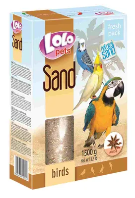 Zdjęcie produktu dla LOLO LOLOpets piasek anyżowy dla ptaków 1500 g