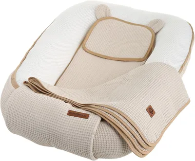 Produktbild von Babynest Set Babymam AIR 3D 4-teilig Baumwolle Beige