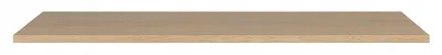 Zdjęcie produktu dla Blat Łazienkowy 140,6X46 Cm Dąb Jasny Woodoodporny Pod Umywalkę Nablatową