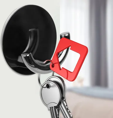Imagen del producto de Gancho adhesivo, perchero, acero inoxidable. Gancho adhesivo de aleación de zinc, perchero para puerta o pared, gancho adhesivo