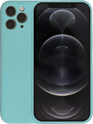 Image de Housse de téléphone portable pour iPhone 12 Pro
  Housse en silicone - Backcover Siliconen Case - Bleu