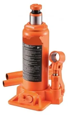 Produktbild von Hydraulischer Flaschenheber 6t - 195-375mm Hubbereich - Schweißsystem - für Auto, Pickup, SUV Autoreparatur - Stempelwagenheber Orange - Hochleistungs-Wagenheber