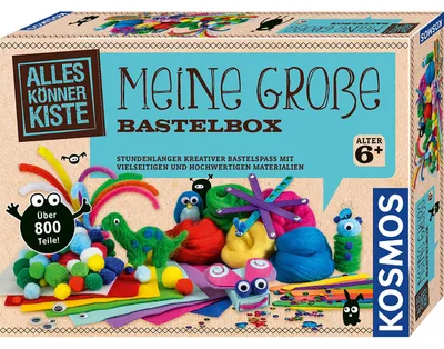 Produktbild von Kosmos Meine große Bastelbox, Basteln