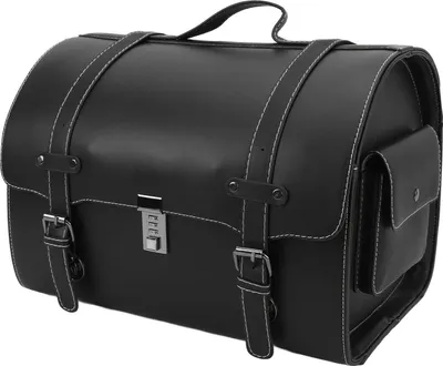 Produktbild von 29,5 l Motorrad-Hecktasche, Kofferraum, Gepäck, wasserabweisend, universelle Helm-Aufbewahrungstaschen mit Zahlenschloss für Motorroller, Elektrofahrzeuge, Schwarz