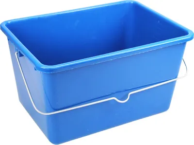Produktbild von Peggy Perfect Putzeimer mit Stahlbügel 12 Liter blau