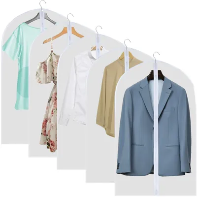 Imagen del producto de Conjunto de 5 fundas para proteger la ropa