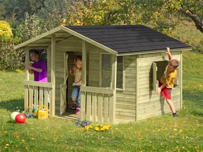 Produktbild von Spielhaus CLASSIC Felix kesseldruckimprägniert