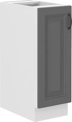 Immagine prodotto di Armadietto estraibile SOPHIA - larghezza 30 cm, grigio / bianco