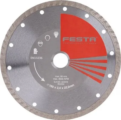 Immagine prodotto di Disco diamantato FESTA TURBO 180x2.4x22.2mm