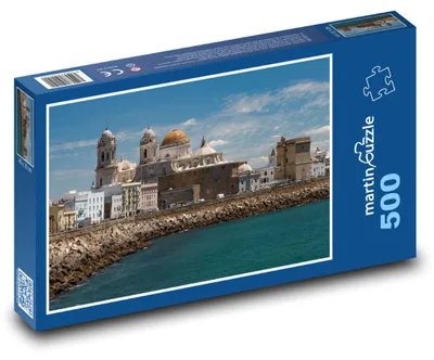 Obrázok produktu pre Puzzle 500 Španielsko - Mesto Cádiz - martinpuzzle