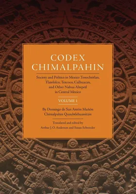 Produktbild von Codex Chimalpahin, Vol. I