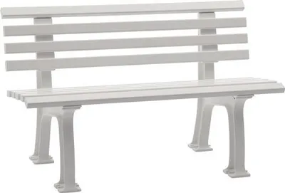 Immagine prodotto di Panchina Sylt L1500xL540xH740mm 3 posti vacca.bianco BLOME