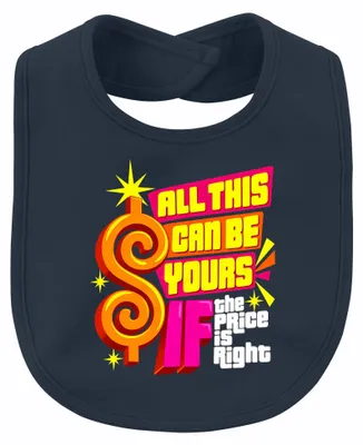 Produktbild von All This Can Be Yours If The Price Is Right Der Preis ist heiss Baby Lätzchen, Navy, Einheitsgröße