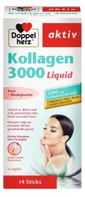 Produktbild von DOPPELHERZ Kollagen 3000 Liquid Sticks
