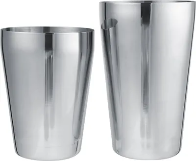 Obrázok produktu pre Súprava na miešanie a výrobu koktailov z nehrdzavejúcej ocele, barové príslušenstvo (600/450 ml)
