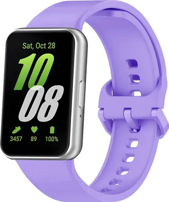 Productafbeelding van imoshion Siliconen bandje voor de Samsung Galaxy Fit 3 - Lila