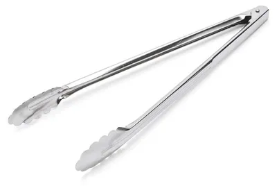 Productafbeelding van Cafeteria-tang van roestvrij staal - 30 cm - zilver