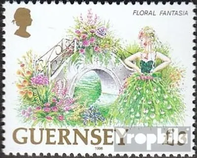 Produktbild von Briefmarken GB - Guernsey 1996 Mi 690 (kompl.Ausg.) postfrisch Blumen