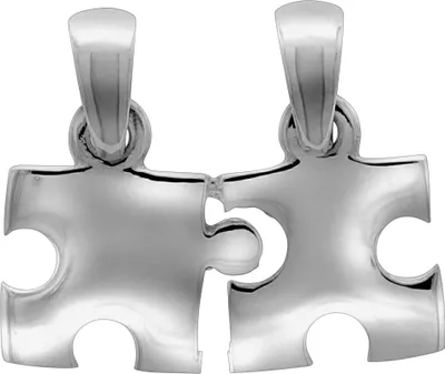 Produktbild von F Anhänger 925/- Sterling Silber 1,7cm weiß 273240255