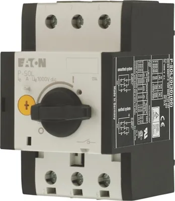Immagine prodotto di Eaton P-SOL20 Interruttore elettrico Interruttore rotante 2P Nero