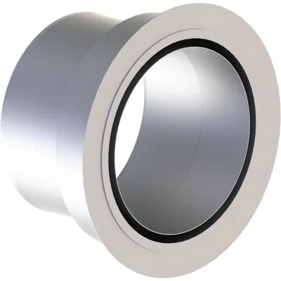Produktbild von Jeremias Anschlussstutzen mit integriertem Wandfutter 80 auf 130mm