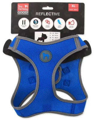 Image de Harnais Dog Fantasy Puppy XL bleu 53-58 cm