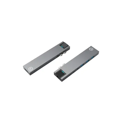 Obrázok produktu pre BlueBuilt USB C 8 in 1 MacBook Dockingstation Silber BBDSM20S