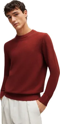Immagine prodotto di Boss - Felpa con collo rotondo "Ecaio-P" da uomo GT792 (XXL) (marrone)