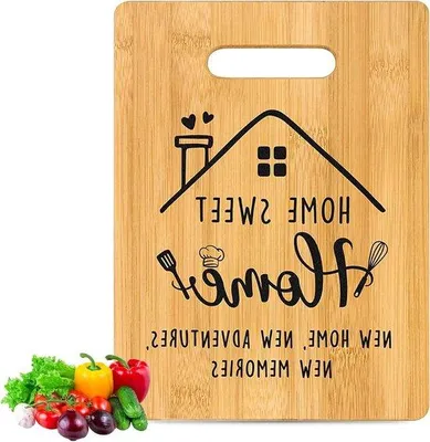 Obrázok produktu pre Presťahovanie, doska na krájanie, darček do domácnosti, drevená dekorácia