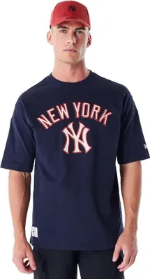 Immagine prodotto di New Era Mlb Rib Infill New York Yankees Maglietta a maniche corte Blu M Uomo,Donna Blu M