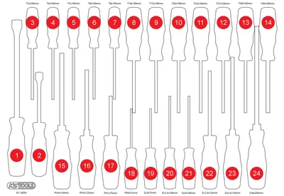 Produktbild von KS Tools 811.0024-97, 193 g, 1 Stück(e)