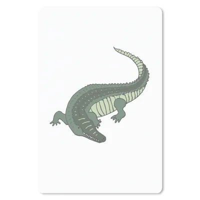 Produktbild von MuchoWow® Mauspad Mousepad Alligator - Kinder - Jungen - Mädchen 18x27 cm - Mousepads - Maus Mat - Pad - Mausunterlage
