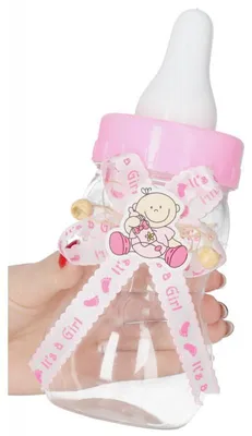 Produktbild von Flaschenförmige Spardose für Babyparty und Geburtstag