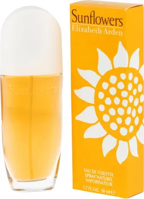 Produktbild von Elizabeth Arden Sunflowers Spray Naturel, Frauen, 50 ml, Nicht nachfüllbare Flasche, Bergamotte, Melone, Duftblüten, Pfirsich, Bergamot, Melon, Peach (fruit), Osmanthus, Alpenveilchen, Jasmin