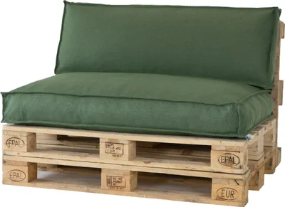 Produktbild von 2L Home and Garden Palettenkissen Sitzkissen Lounge Oliven Grün - 120 x 80cm