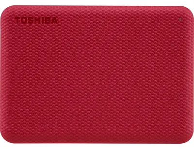Produktbild von Toshiba Canvio Advance, 1 TB, 2.5", 2.0/3.2 Gen 1 (3.1 Gen 1), Rot