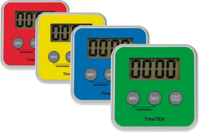 Produktbild von TimeTEX Zeitdauer-Uhr "Digital" compact, grün