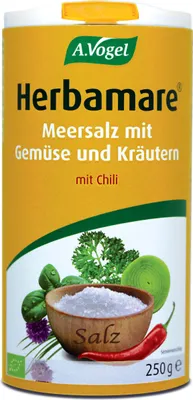 Produktbild von Herbamare spicy Meersalz A.Vogel 250 g