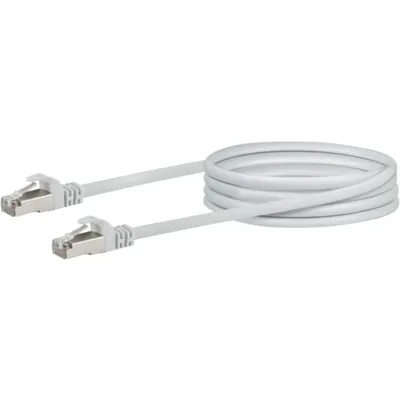 Immagine prodotto di Schwaiger Cavo di rete CAT6, S/FTP, 1,0 m, bianco