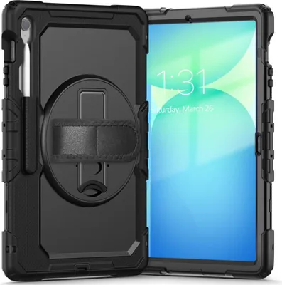 Produktbild von TechProtect SmartCase for Samsung Galaxy Tab S10 FE+ black