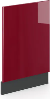 Produktbild von Frontblende Vicco Fame-Line Bordeaux Hochglanz 45 cm ohne Arbeitsplatte, Model 35135